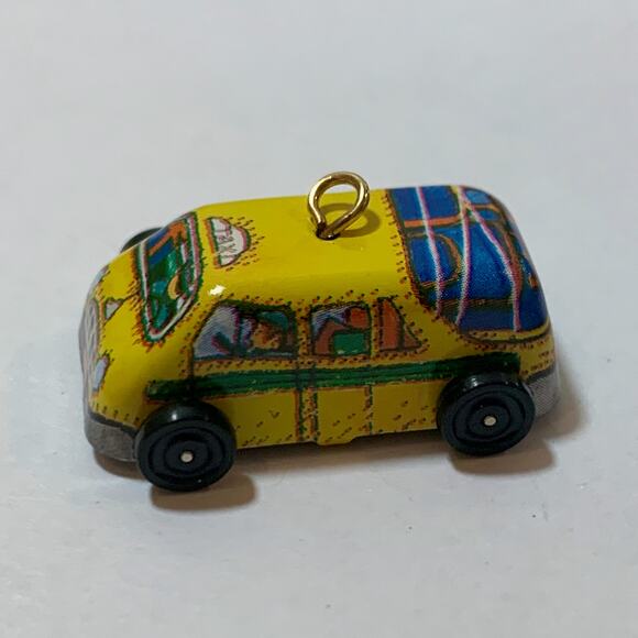 Hallmark KeepSake Miniature Ornament Series On the Road #2 Pressed Tin 1994 - Picture 10 of 10